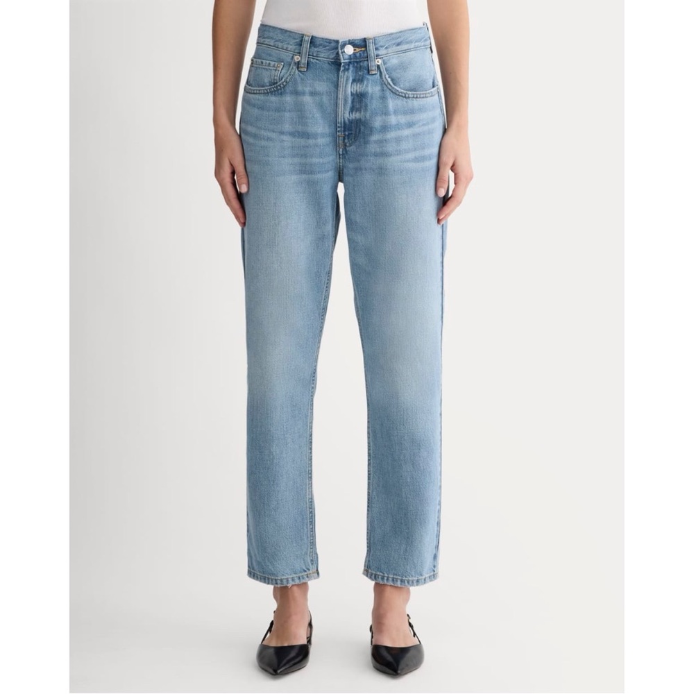 Everlane The Super-Soft Relaxed Jean - Weathered Blue 23